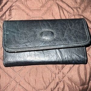 Soft Hyde 2000 Sport Leather Wallet | Black | NWT